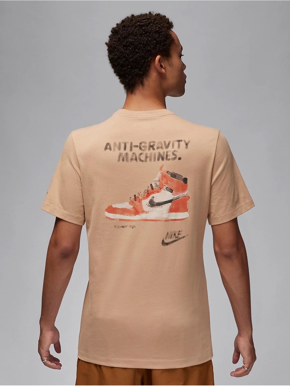 Jordan Men's Graphic T-Shirt in "Hemp" (Style: FD7029-200)